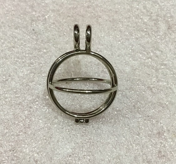 Cage Pendant - 2cm Ball Holder Cage Pendant - 2cm Ball Holder